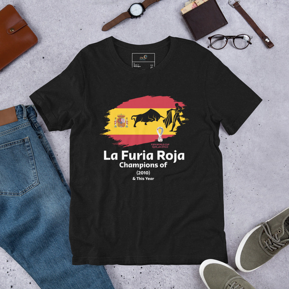 Spain - 'The Red Fury' t-shirt